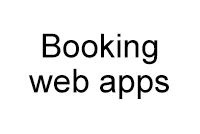 Booking web apps