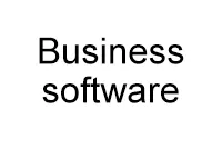 Business software